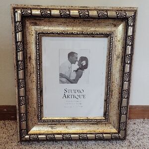 Gold and Silver Picture Frame